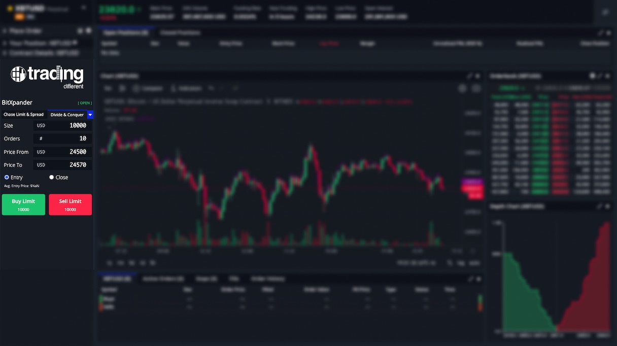 BitMEX UI + BitXpander