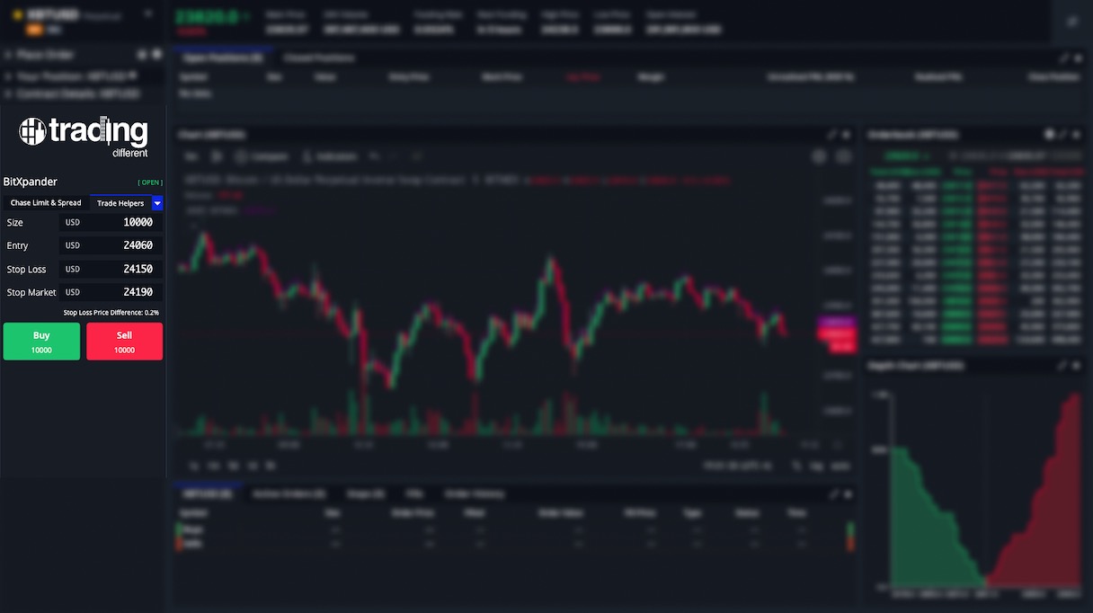 BitMEX UI + BitXpander