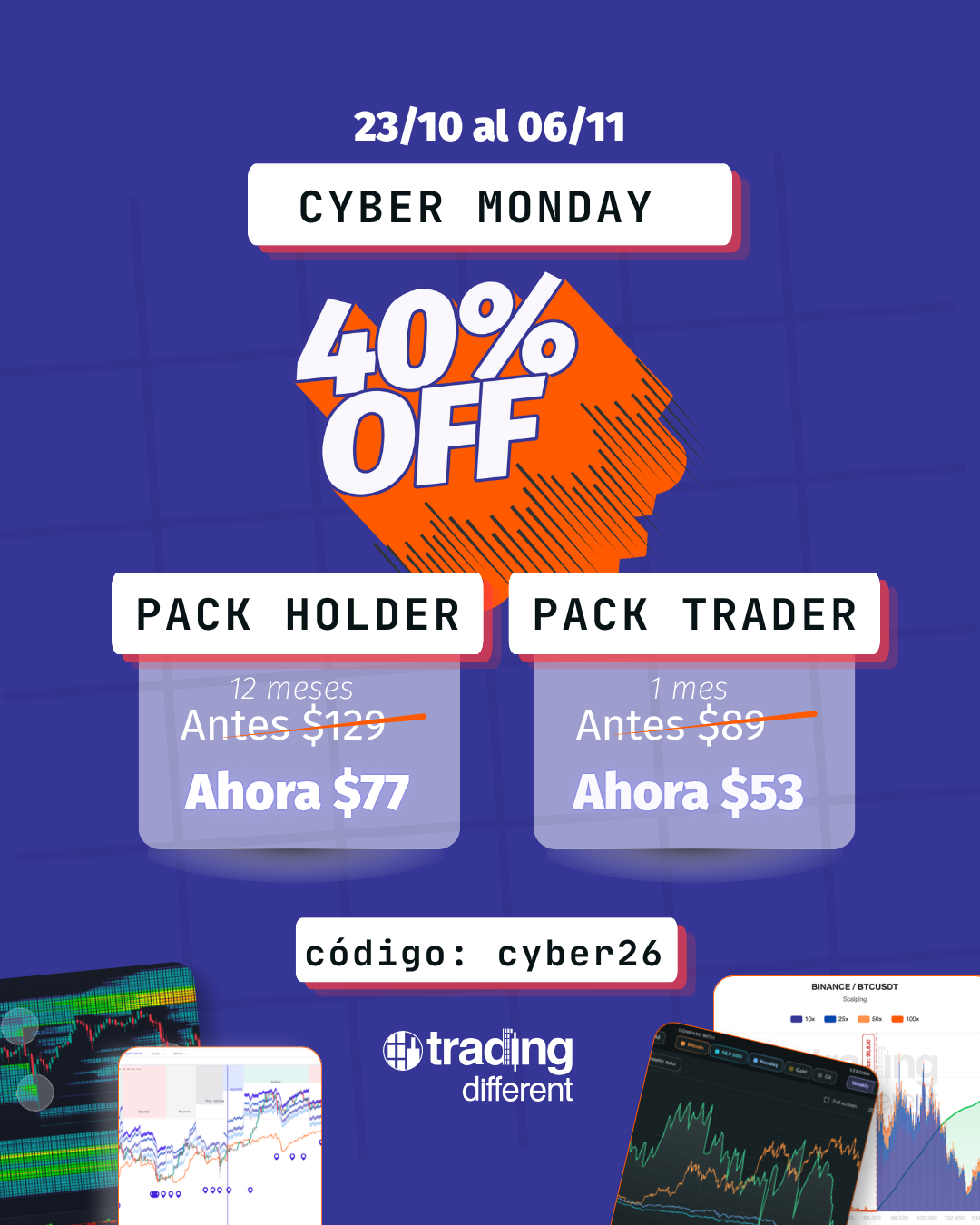 Cyber Monday 2026 - 40% OFF
